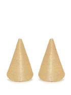 Matchesfashion.com Rebecca De Ravenel - Aida Triangle Cord Earrings - Womens - Gold