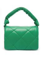 Stand Studio - Wanda Mini Quilted Faux-leather Shoulder Bag - Womens - Green