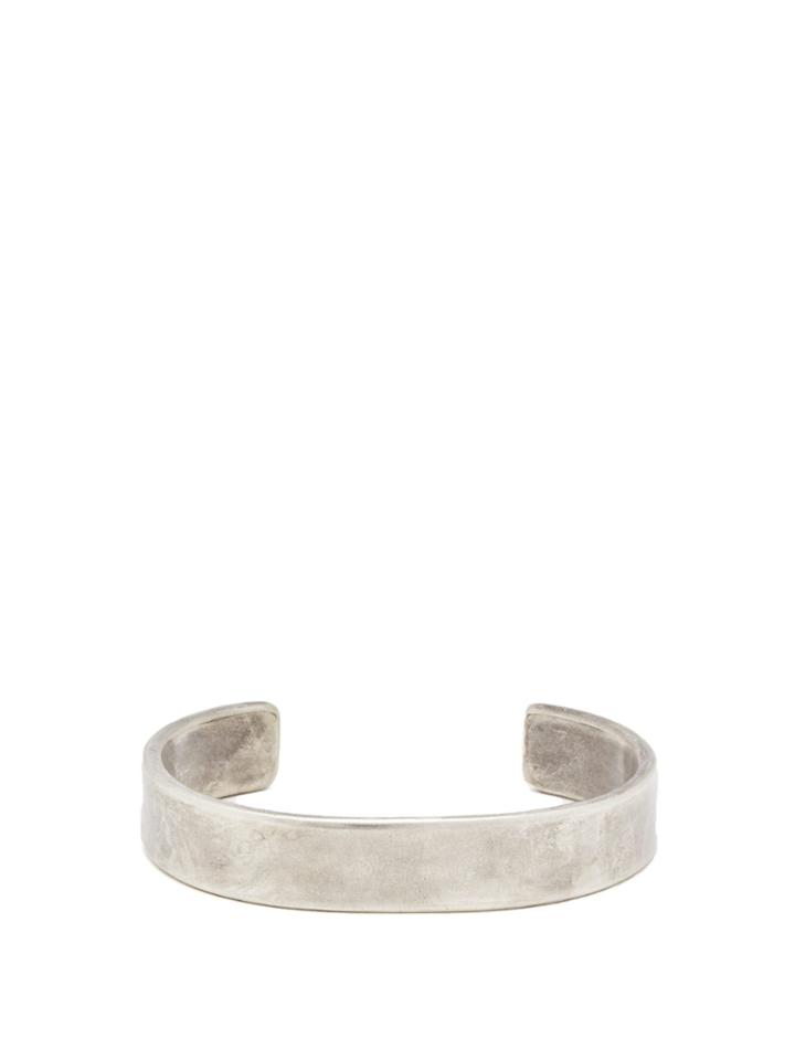 Title Of Work Sterling-silver Cuff