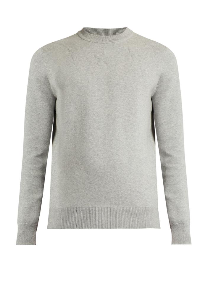 Givenchy Cuban-fit Star Knit Sweatshirt