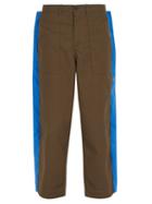 Matchesfashion.com Craig Green - Fin Cotton Twill Worker Trousers - Mens - Green