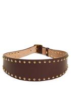 Alexander Mcqueen Stud-embellished Leather Waist Belt