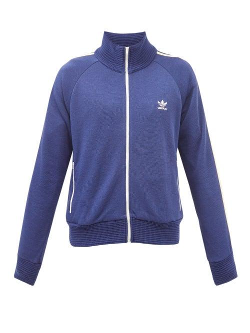 Adidas X Wales Bonner - 80s Jersey Track Jacket - Mens - Navy