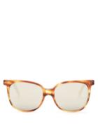 Ladies Accessories Celine Eyewear - Square Acetate Sunglasses - Womens - Tortoiseshell