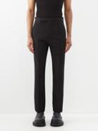 Rick Owens - Astaire Straight-leg Wool Suit Trousers - Mens - Black