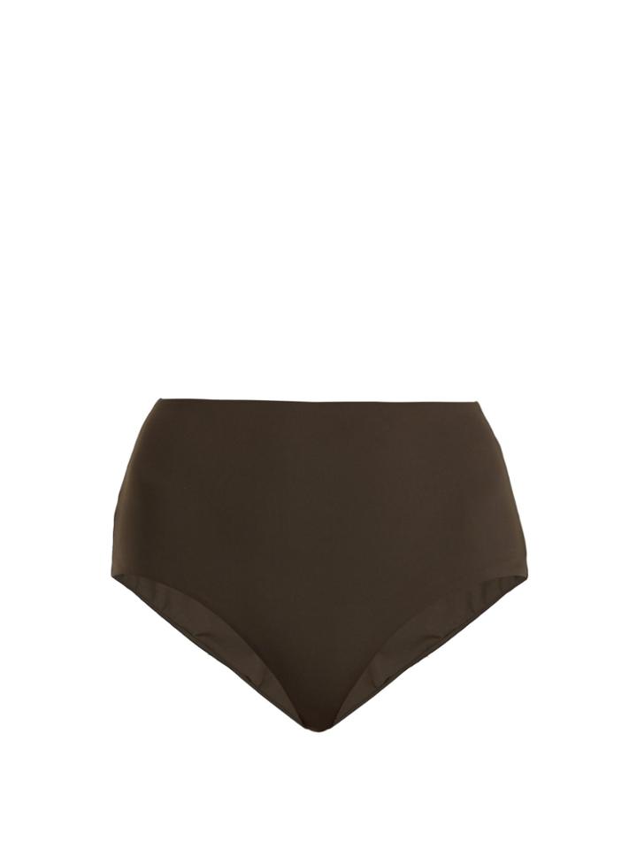 Dos Gardenias Granny High-rise Bikini Briefs