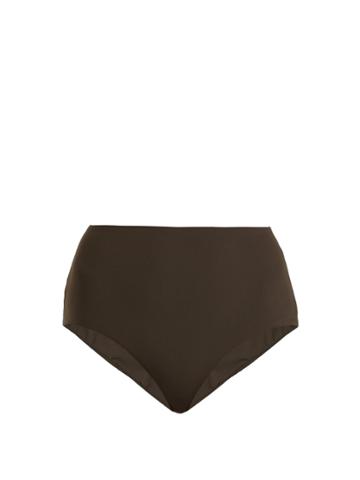 Dos Gardenias Granny High-rise Bikini Briefs