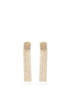 Matchesfashion.com Rosantica - Nilo Crystal Clip Earrings - Womens - Crystal