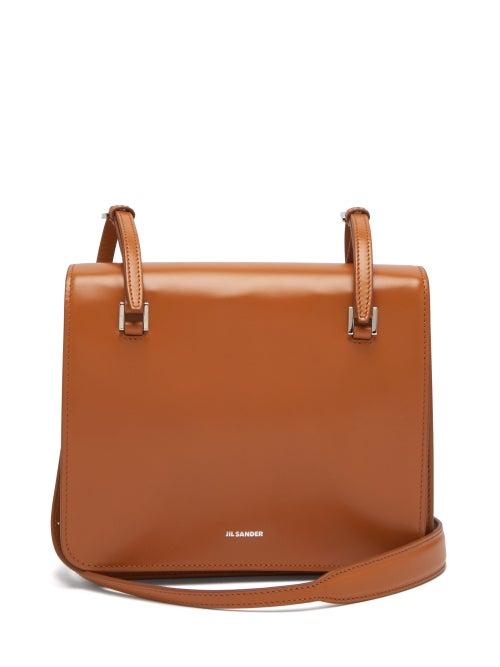 Matchesfashion.com Jil Sander - Small Leather Cross Body Bag - Womens - Brown