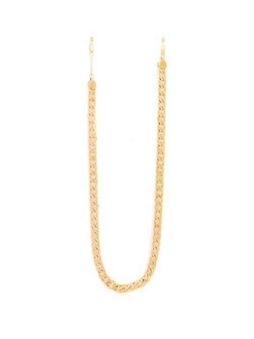 Matchesfashion.com Frame Chain - Eyefash Gold Plated Glasses Chain - Womens - Yellow Gold
