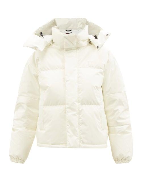 66 North - Dyngja Cropped Quilted Down Jacket - Womens - White