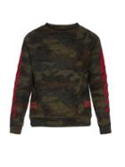 Off-white Camouflage-print Felt Sweatshirt