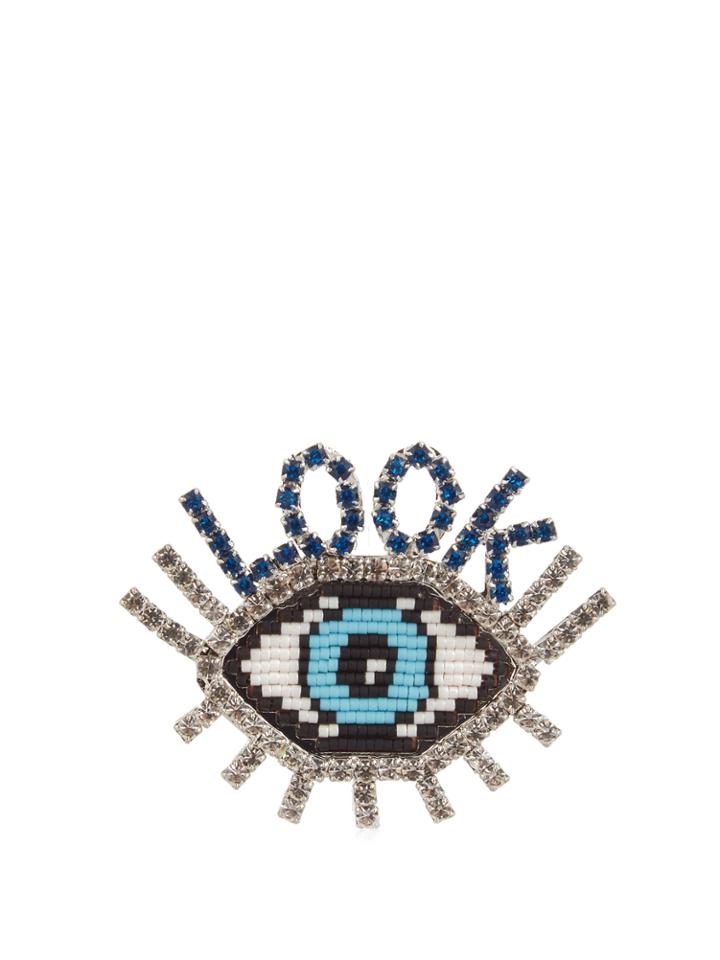 Shourouk Emojibling Look Eye Brooch