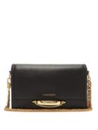 Matchesfashion.com Alexander Mcqueen - The Story Leather Shoulder Bag - Womens - Black Multi