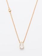 Shay - Diamond & 18kt Rose-gold Necklace - Womens - Diamond