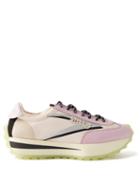Stella Mccartney - Reclypse Recycled-nylon Platform Trainers - Womens - Pink Multi