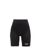 Matchesfashion.com Reebok X Victoria Beckham - High-rise Jersey Cycling Shorts - Womens - Black