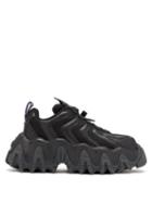 Matchesfashion.com Eytys - Halo Chunky Sole Leather Trainers - Mens - Black