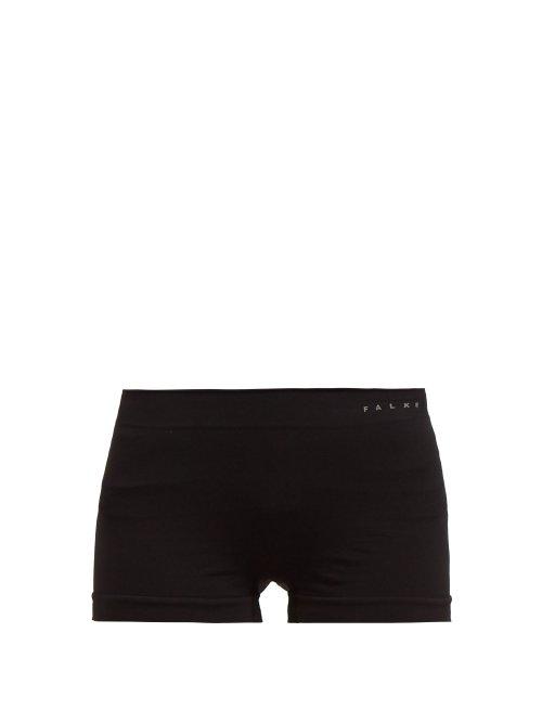 Matchesfashion.com Falke - Thermal Technical Jersey Shorts - Womens - Black