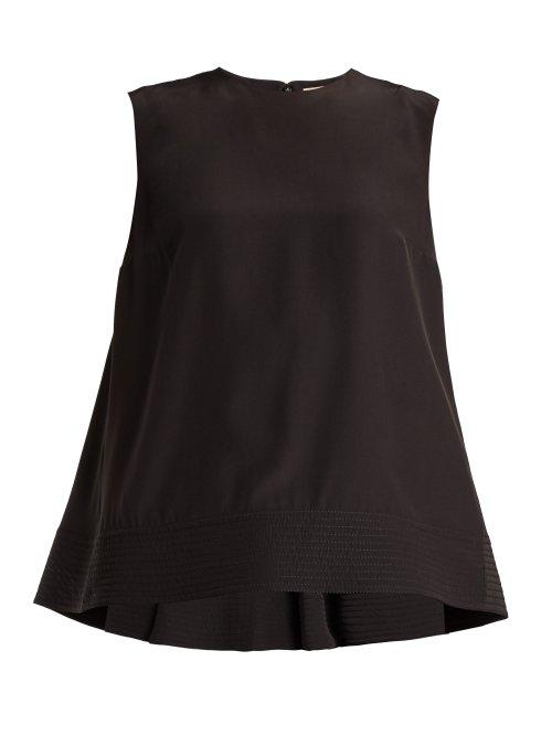 Matchesfashion.com Roksanda - Leya Silk Blouse - Womens - Black