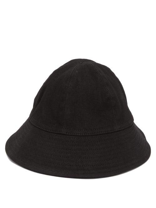 Matchesfashion.com Rick Owens Drkshdw - Gilligan Cotton Blend Bucket Hat - Mens - Black