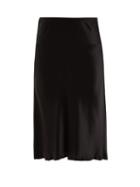 Matchesfashion.com Nili Lotan - Ara Silk Midi Skirt - Womens - Black