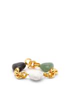 Matchesfashion.com Timeless Pearly - Heart-charm Gold-plated Bracelet - Womens - Gold