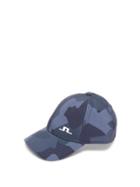 J.lindeberg - Camouflage Logo-print Stretch-shell Golf Cap - Mens - Navy