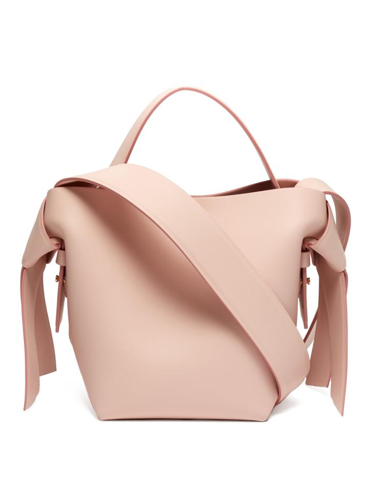 Acne Studios Musubi Small Leather Bucket Bag