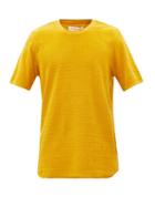 Orlebar Brown - Bolan Terry-cotton T-shirt - Mens - Yellow