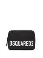 Matchesfashion.com Dsquared2 - Logo-print Satin-shell Belt Bag - Mens - Black