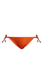Matchesfashion.com Heidi Klein - Casablanca Tie Side Bikini Briefs - Womens - Orange
