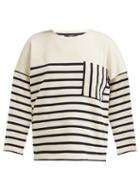 Matchesfashion.com Weekend Max Mara - Recital Sweater - Womens - White Stripe
