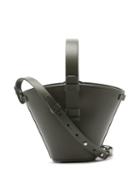 Matchesfashion.com Nico Giani - Nelia Mini Leather Bucket Bag - Womens - Dark Green