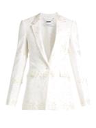 Givenchy Floral-embroidery Stretch-crepe Jacket
