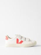 Veja - Recife Velcro Leather Trainers - Womens - Pink White