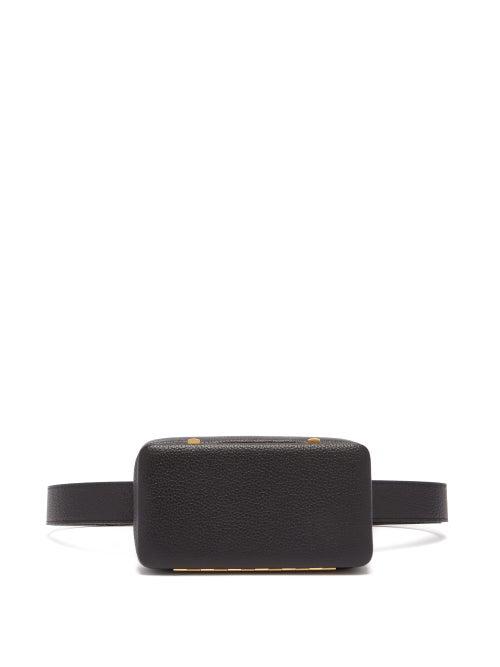 Matchesfashion.com Lutz Morris - Evan Grained-leather Belt Bag - Mens - Black