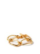 Ladies Jewellery Charlotte Chesnais - Turtle 18kt Gold-vermeil Bracelet - Womens - Gold