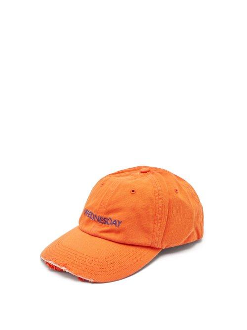 Matchesfashion.com Vetements - X Reebok Wednesday Cap - Womens - Orange