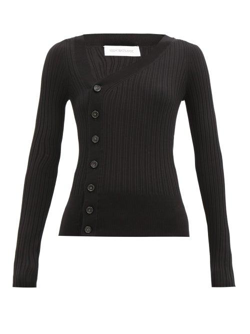 Matchesfashion.com Sportmax - Fly Cardigan - Womens - Black