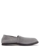 Matchesfashion.com Guidi - Linen Loafers - Mens - Grey