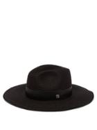 Matchesfashion.com Fil Hats - Batu Tara Lava Papier Panama Hat - Womens - Black