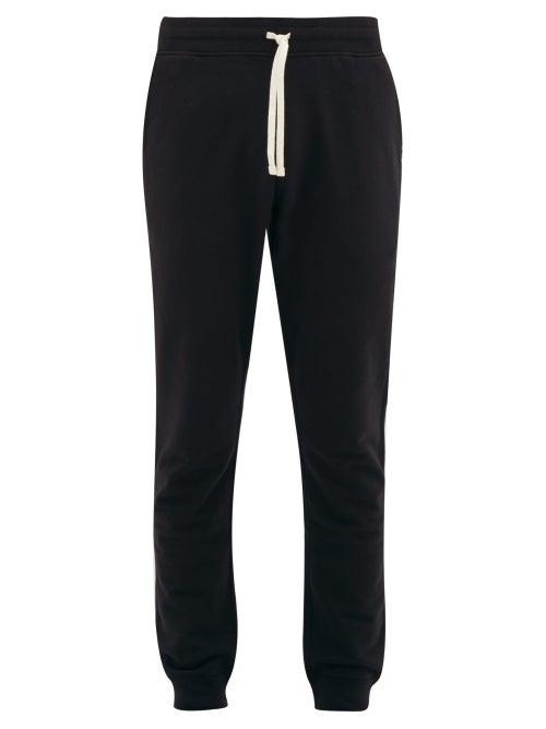 Matchesfashion.com Reigning Champ - Loopback Cotton-jersey Track Pants - Mens - Black