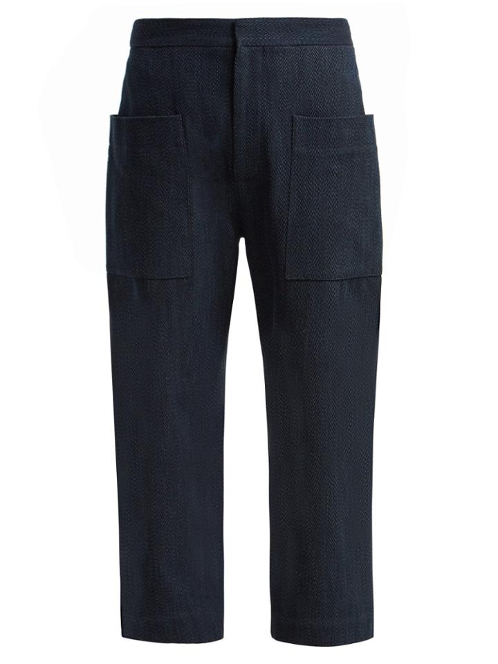 Raey Denim Patch-pocket Trousers