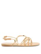 Matchesfashion.com Ancient Greek Sandals - Pasifai Leather Sandals - Womens - Tan Gold