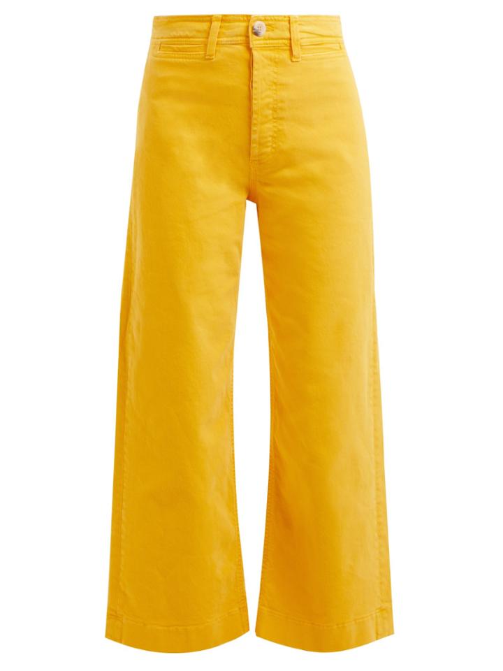 M.i.h Jeans Caron High-rise Cropped Jeans