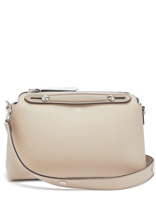 Matchesfashion.com Fendi - By The Way Leather Cross Body Bag - Womens - Beige Multi