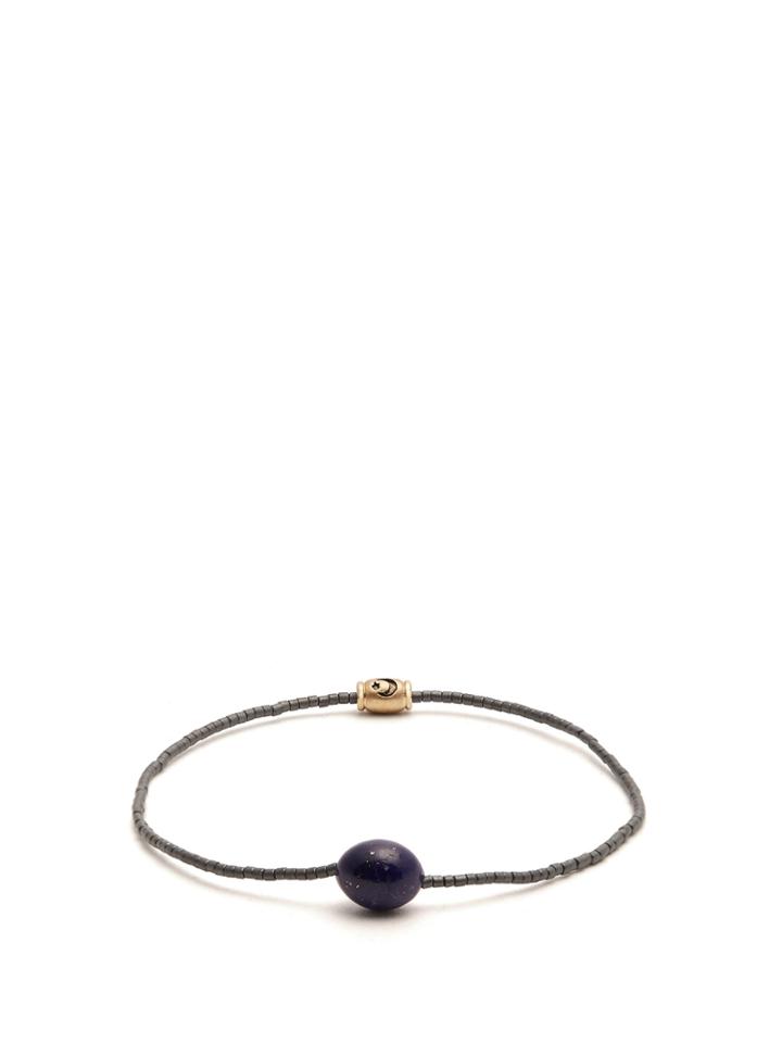Luis Morais Bead And Enamel Bracelet