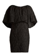 Matchesfashion.com Calvin Klein 205w39nyc - Floral Jacquard Silk Dress - Womens - Black