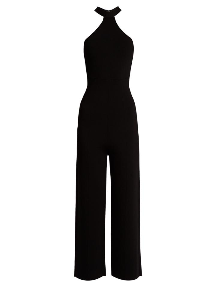 Roland Mouret Linnel Halterneck Jumpsuit